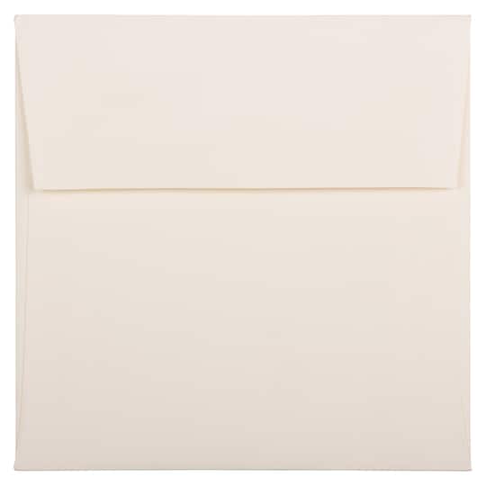JAM Paper 6" Metallic Square Invitation Envelopes